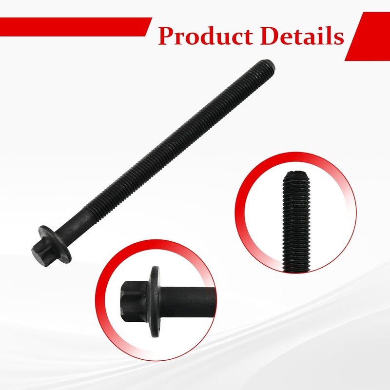 BIGREAT Engine Cylinder Head Bolt Set Compatible with 2011-2016 Buick Chevrolet Cruze Sonic Trax Volt 1.4L Replaces# ES72474 - Image 3